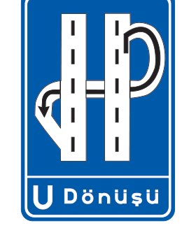 B-53f B-53f - Dönüş Yolu (3) trafik levhası