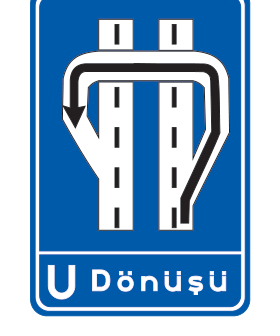 B-53g B-53g - Dönüş Yolu (4) trafik levhası