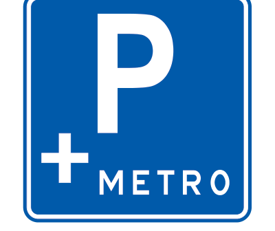 P-3g P-3g - Park Yeri (Tramvaydan Yararlanılan) trafik levhası