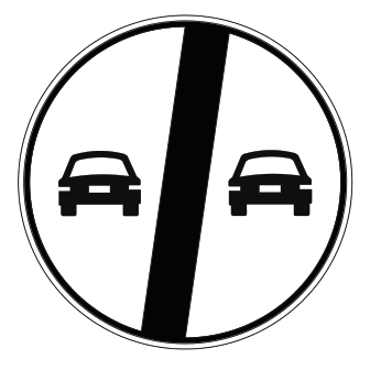 TT-34a TT-34a - Geçme Yasağı Sonu trafik levhası